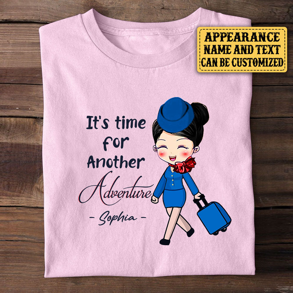 Personalized Flight Attendant Shirt