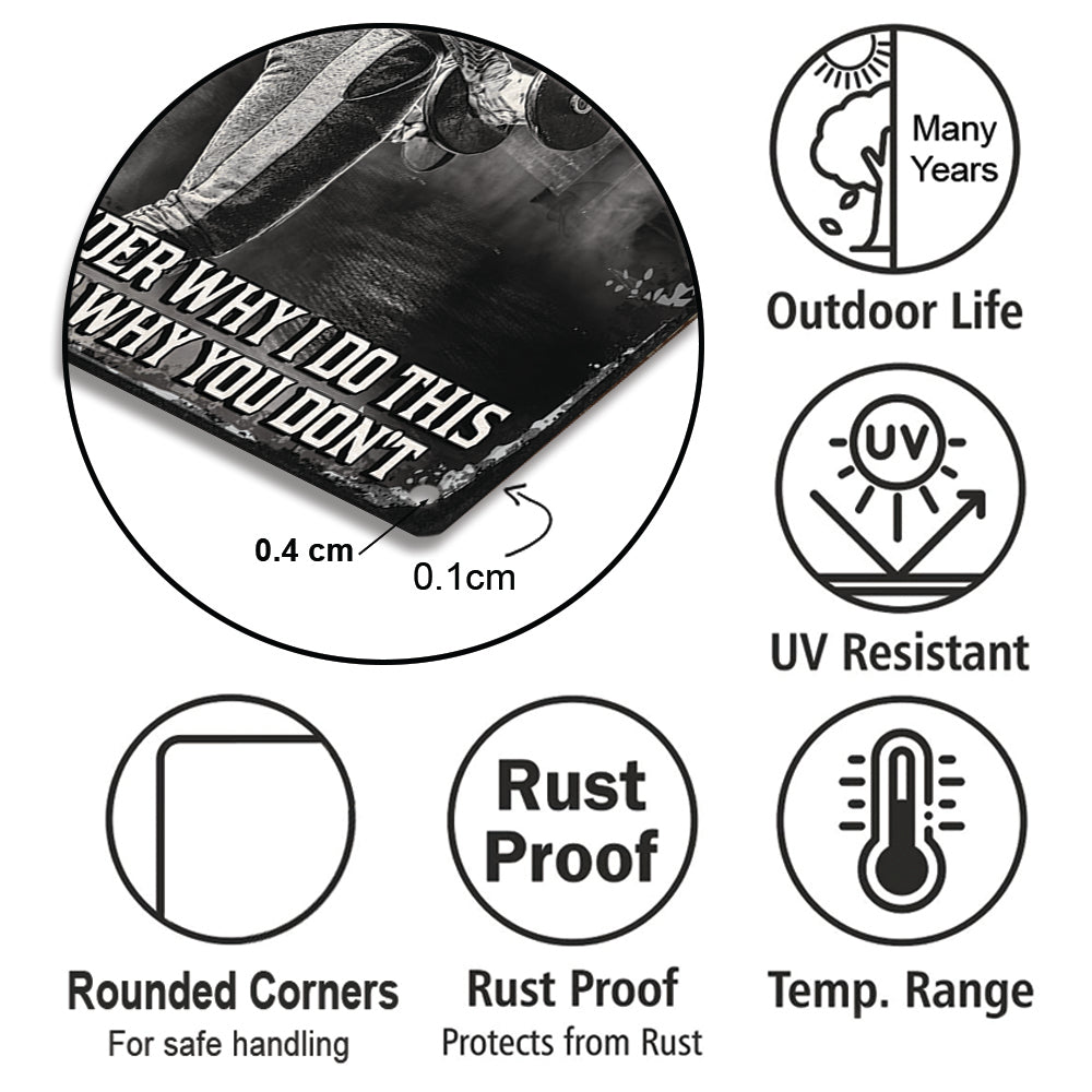 Personalized Fitness Club Metal Sign