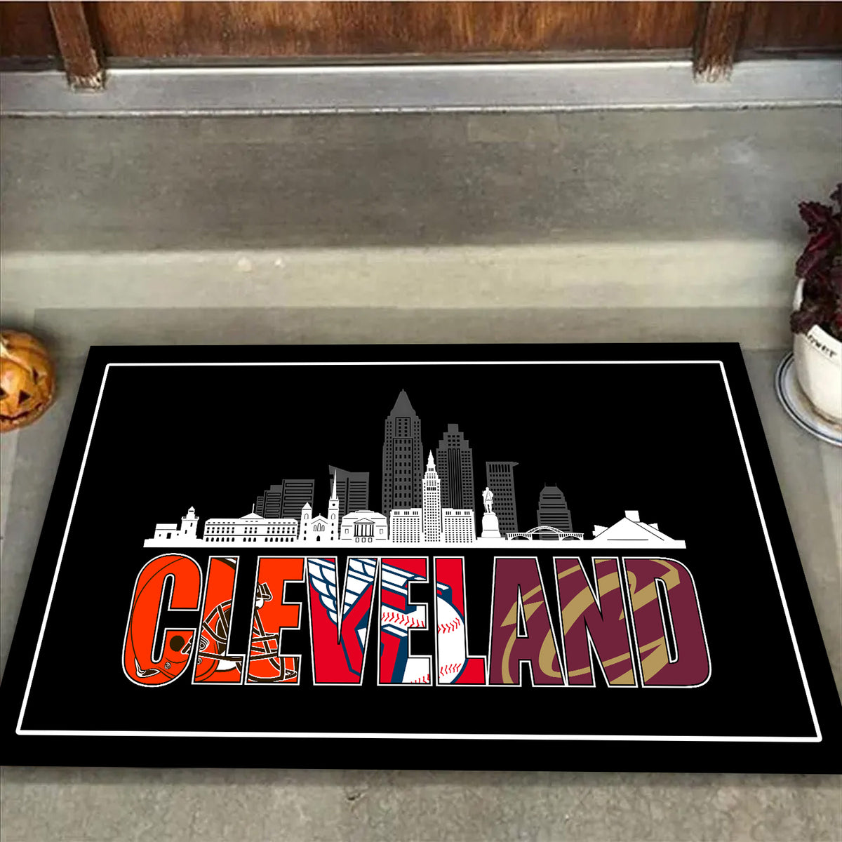 Cleveland Sports V2 - Anti Slip Indoor Doormat