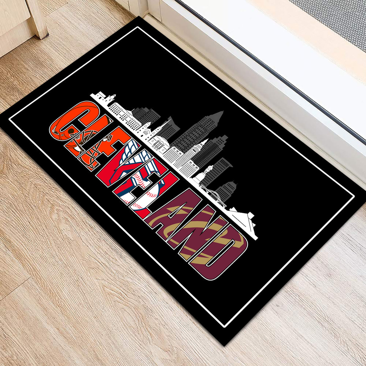 Cleveland Sports V2 - Anti Slip Indoor Doormat
