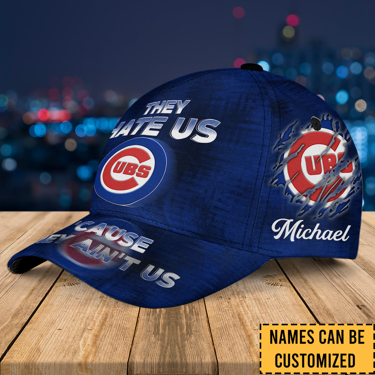 They Hate Us Classic Cap - Customized Classic Cap - CCC