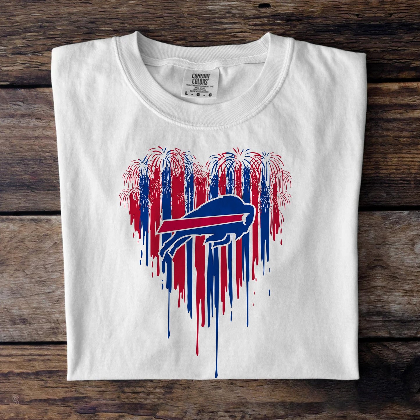 American Heart Firework Shirt - BFLB