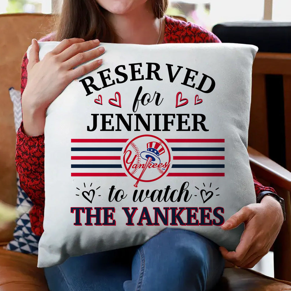 Reserved For To Watch Pillow - Customized Pillow (Insert Included) v2