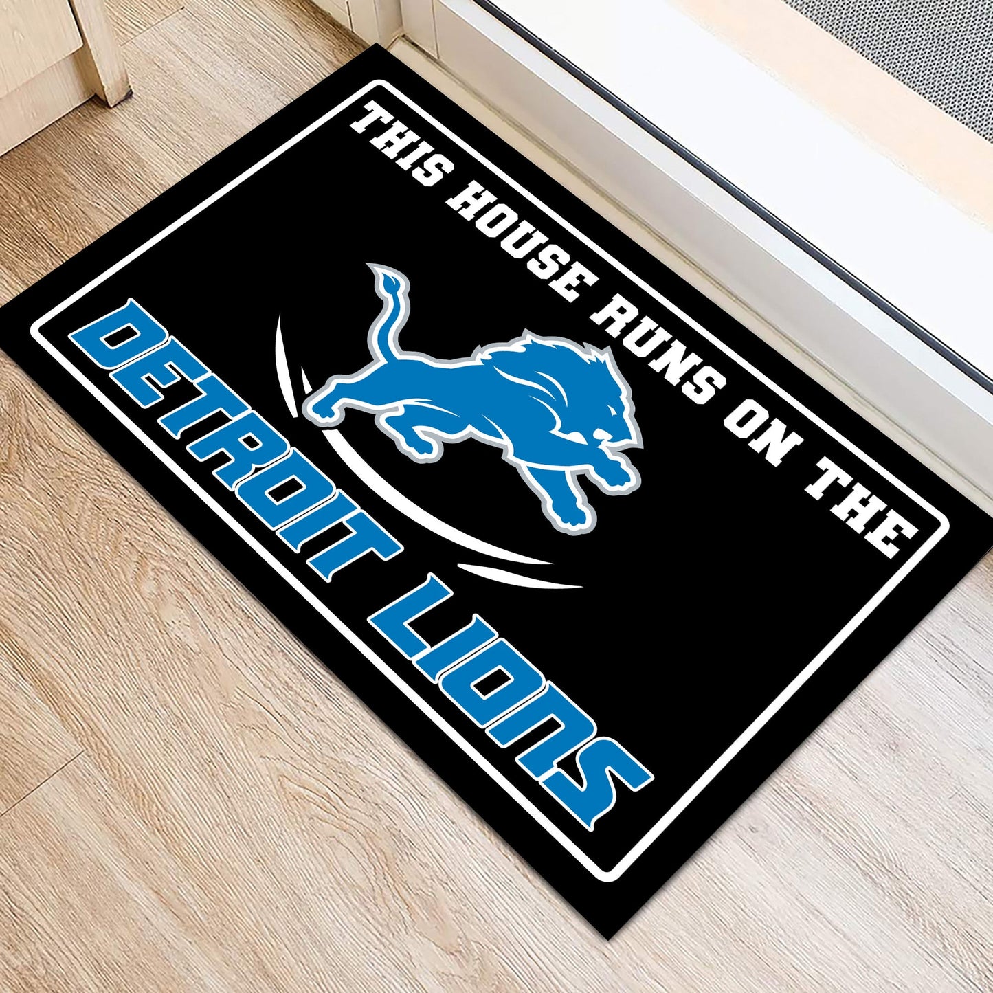 This House Runs On Doormat - Anti Slip Indoor Doormat - DTLO