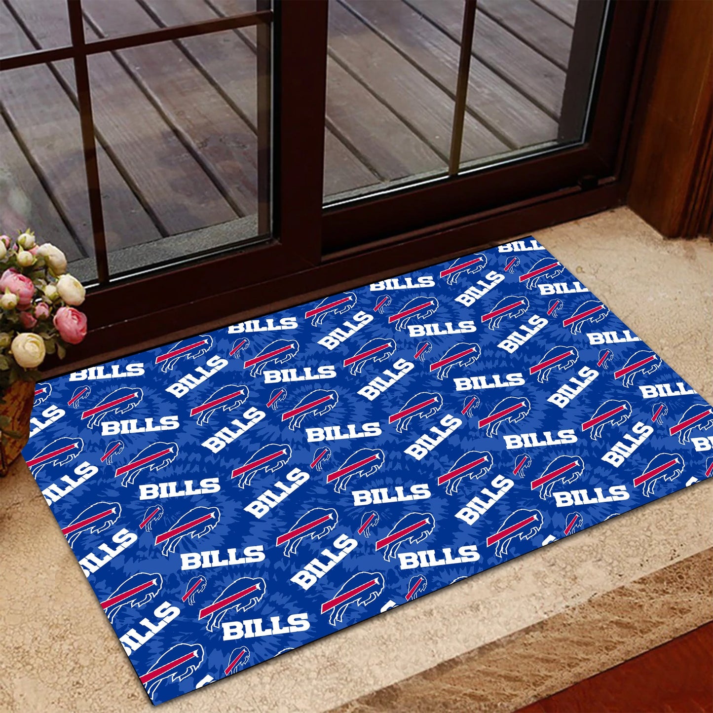 Tie Dye Doormat - Anti Slip Indoor Doormat - BFLB