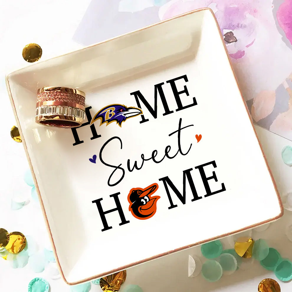Home Sweet Home Jewelry Dish - BTMRV, BTMORO