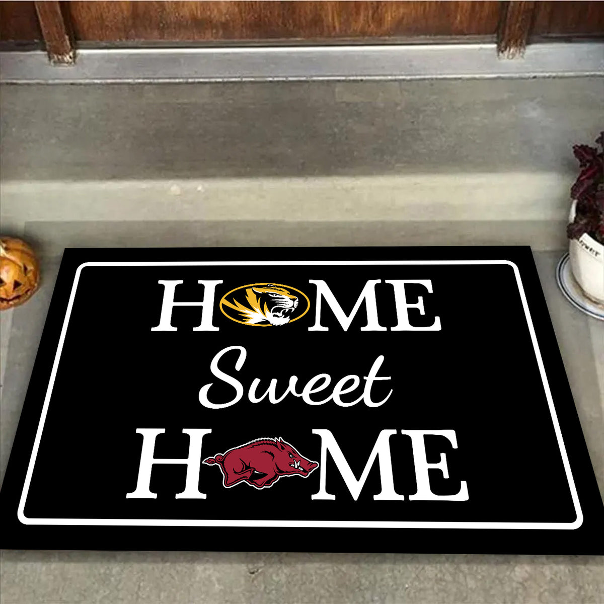 Home Sweet Home - Customized Doormat For Scott Brown - Anti Slip Indoor Doormat