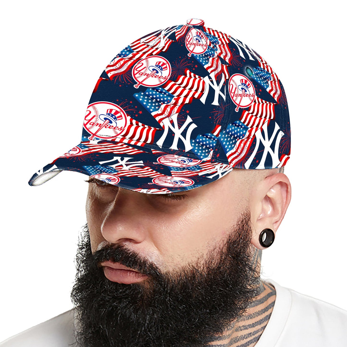 Patriotic US Flag Classic Cap - NYYK