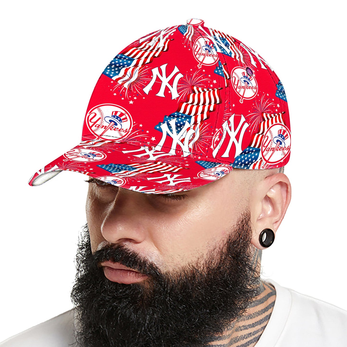 Patriotic US Flag Classic Cap - NYYK