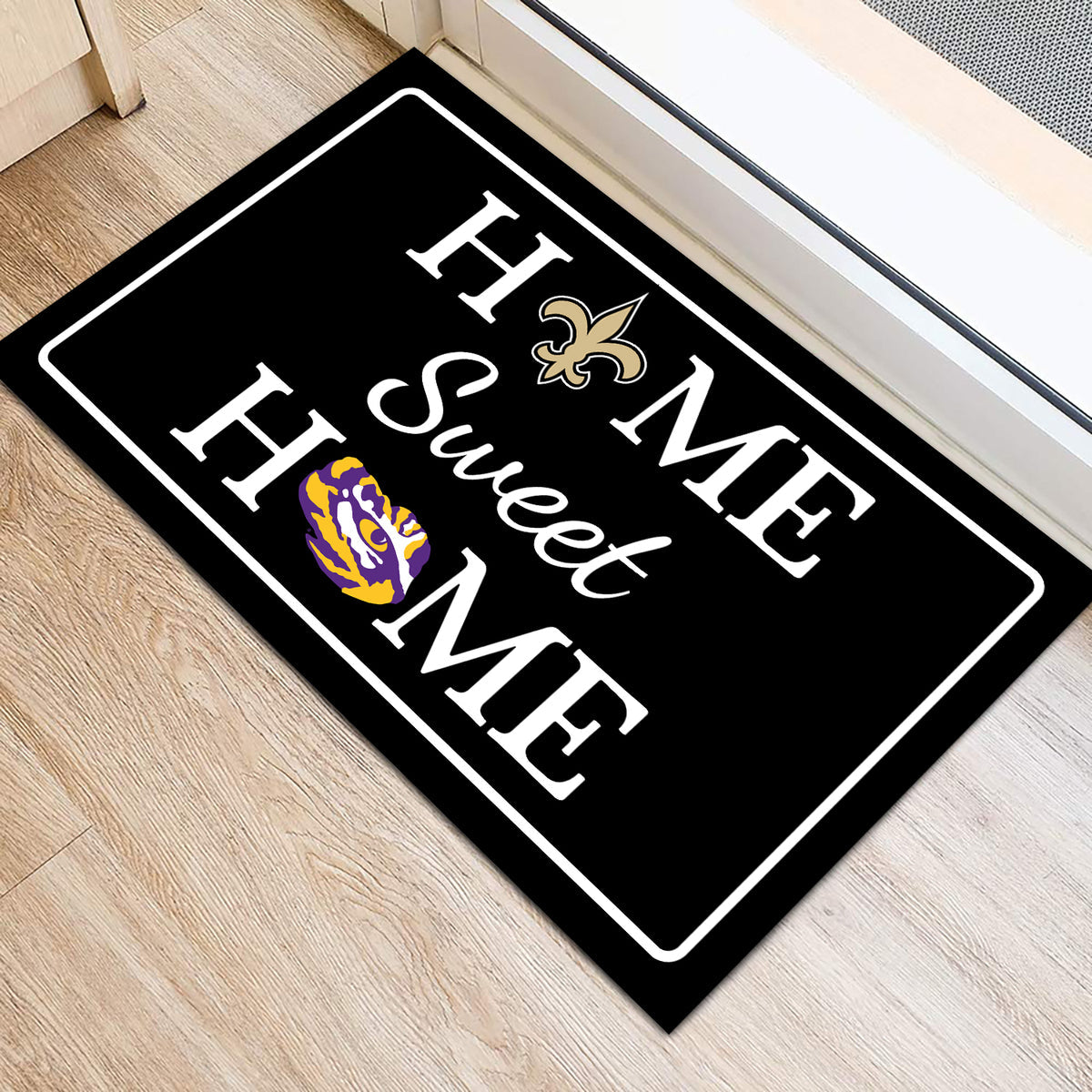 Home Sweet Home - Customized Doormat For Alvin Plaisance - Anti Slip Indoor Doormat