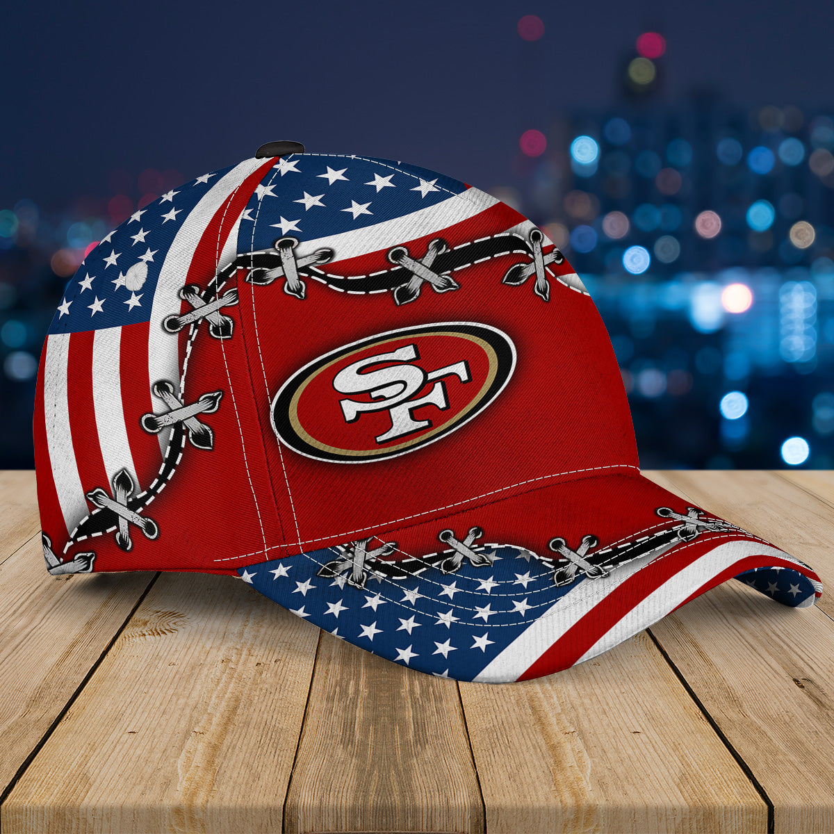 Patriotic 4th of July Cap - Customized Classic Cap