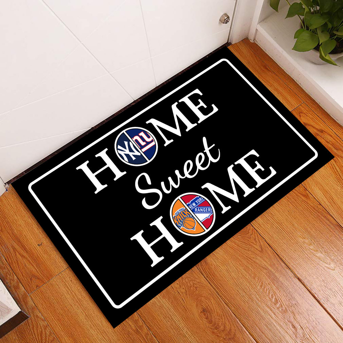Home Sweet Home - Customized Doormat For Edwin Cortes - Anti Slip Indoor Doormat