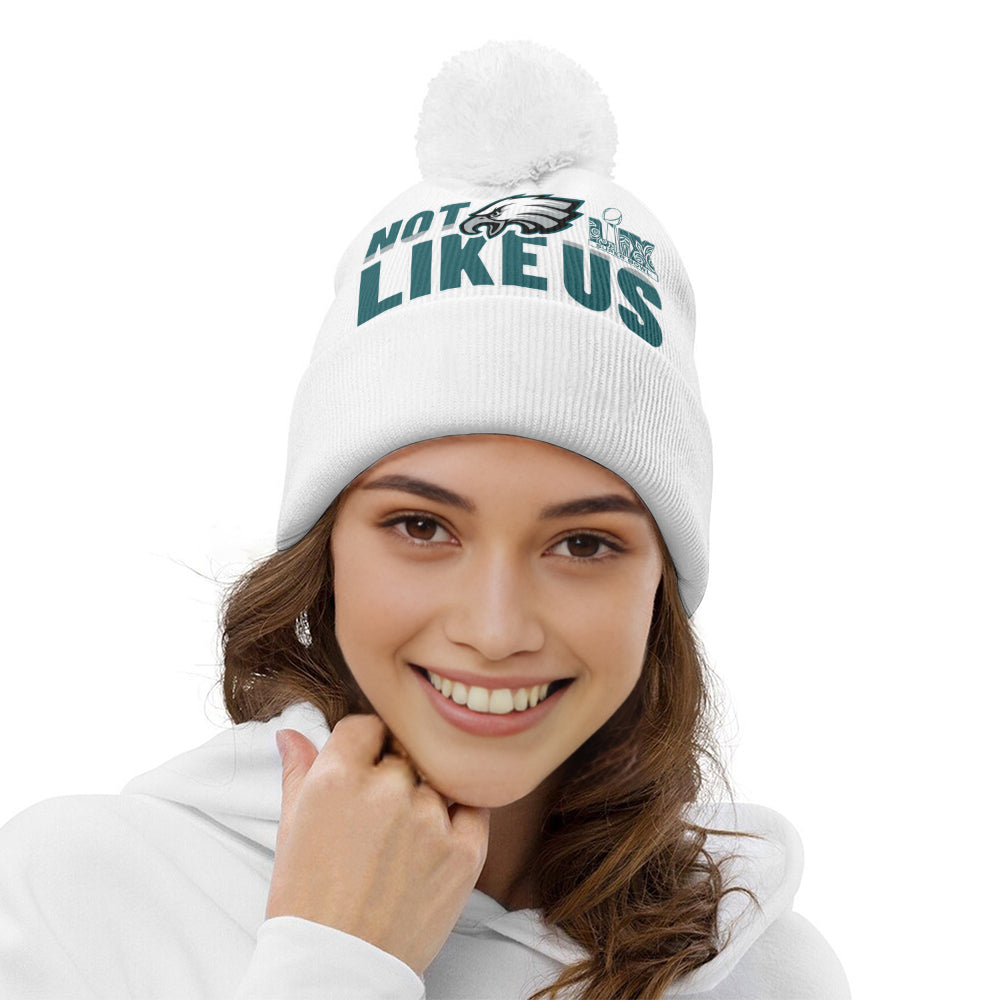 NotLikeUs Bobble Beanie Hat - PLPEG