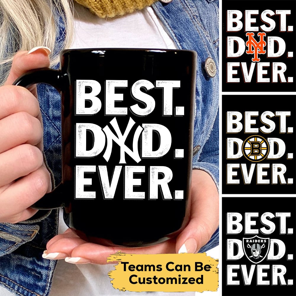 Meaningful Gifts for Fathers Day - Best Dad Ever Customized Mug