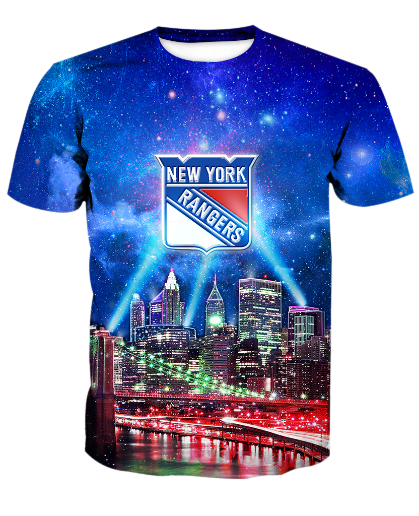 New York Skyline Fleece Hoodie - NYRG