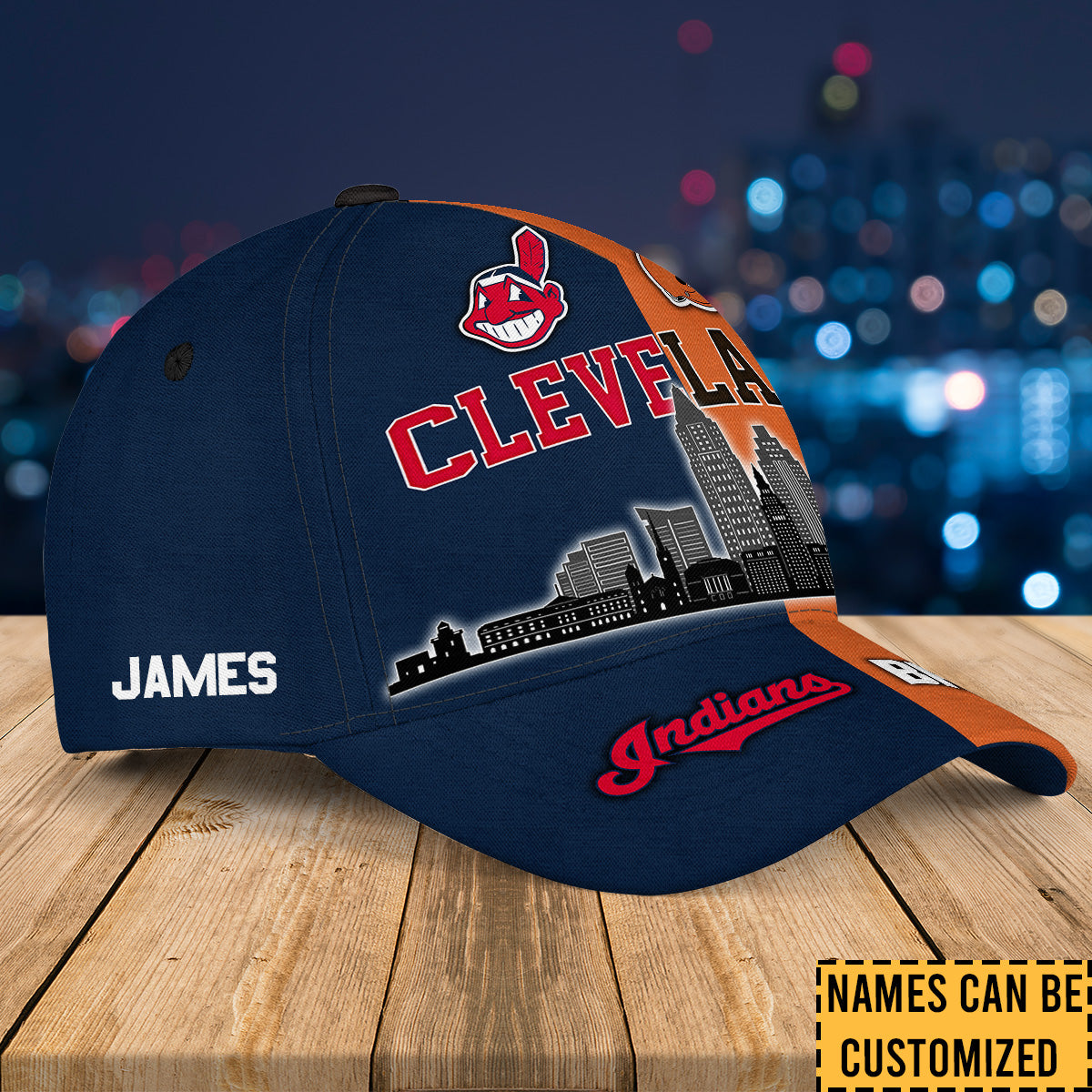 Cleveland Skyline Classic Cap - Customized Classic Cap - IDA BR