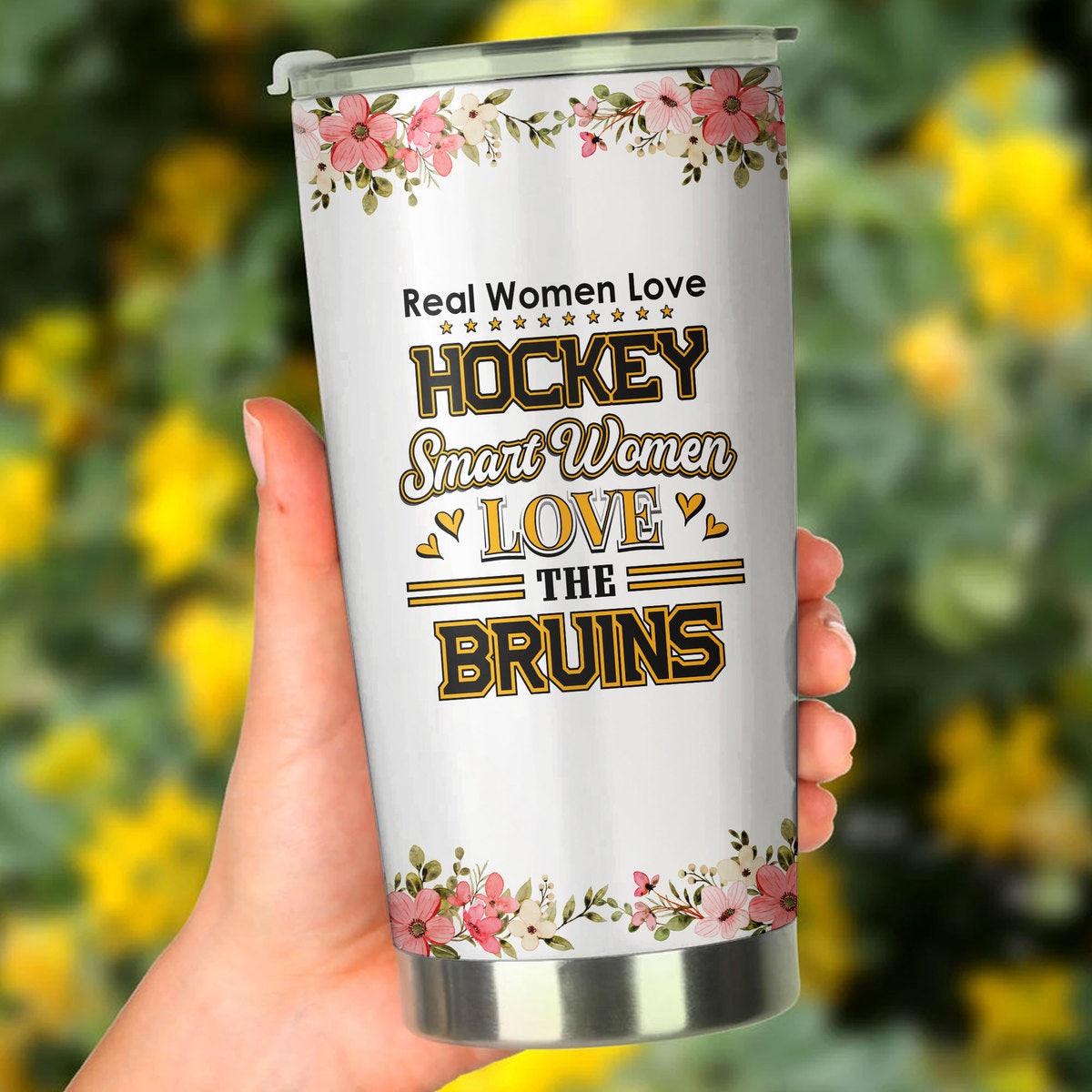 Smart Women Love The Boston Hockey Tumbler
