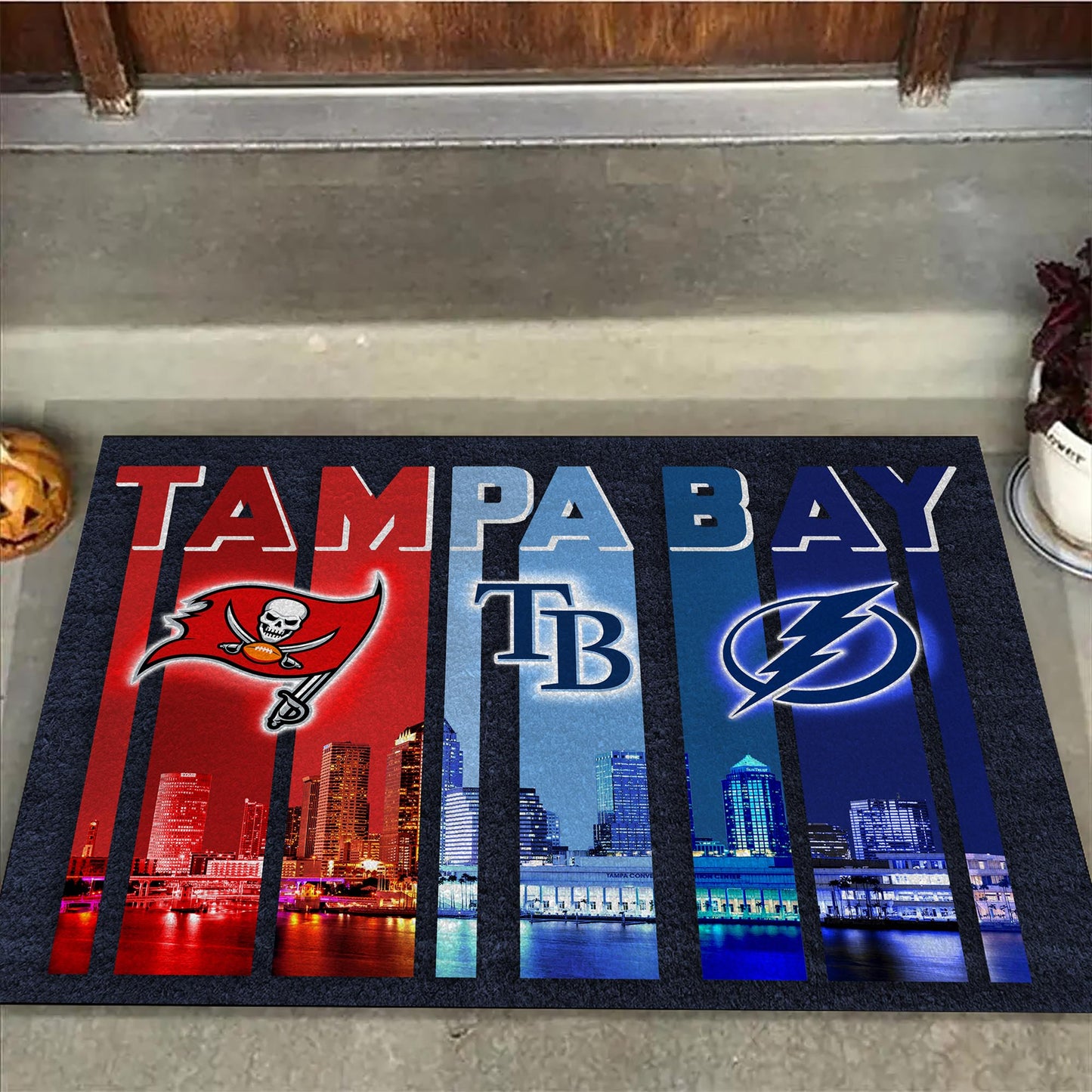Tampa Bay Doormat - Anti Slip Indoor Doormat - BCN, R, LN