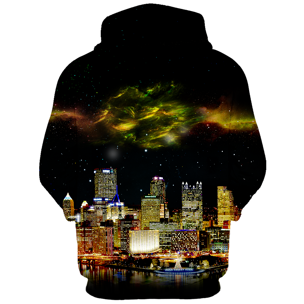 Pittsburgh Skyline Fleece Hoodie - PBPG