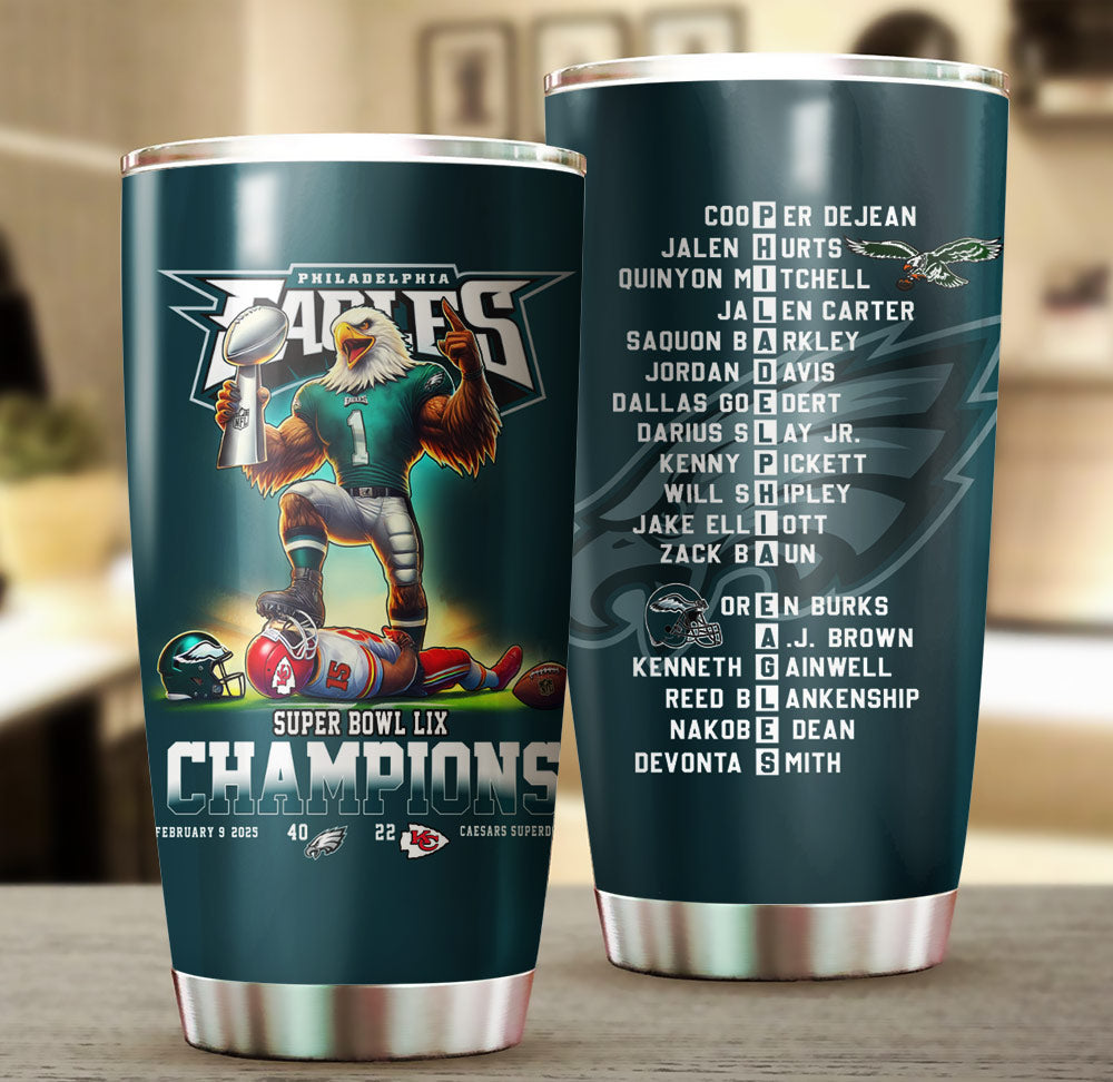 Stainless Steel Champions Tumbler - PLDPAEG