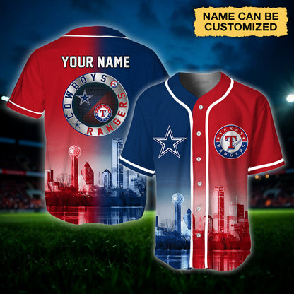 Dallas Baseball Jersey - Customized Jersey - CBRG