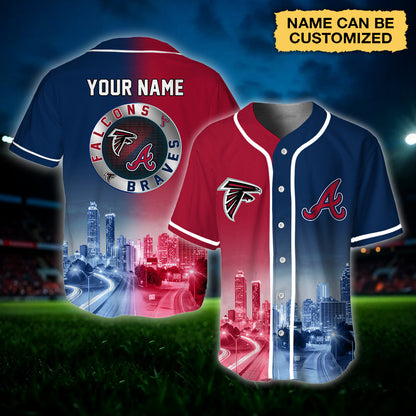 Atlanta Baseball Jersey - Customized Jersey - FCBR