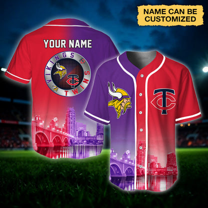 Minneapolis Baseball Jersey - Customized Jersey - VKT
