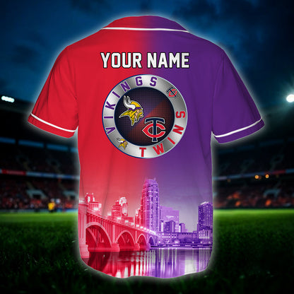 Minneapolis Baseball Jersey - Customized Jersey - VKT