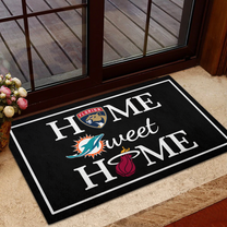 Home Sweet Home - Customized Doormat For Cathy - Anti Slip Indoor Doormat