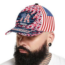 Patriotic Camo Cap - Customized Classic Cap - NYYK