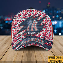 Patriotic Camo Cap - Customized Classic Cap - NYYK