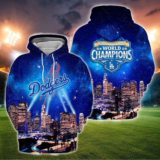 Los Angeles Skyline - Champions Fleece Hoodie - LADG