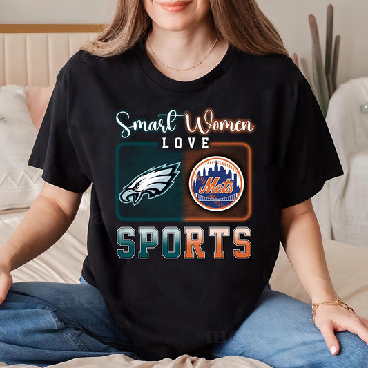 Smart Women Love Sports Shirt - Customized Shirt - EG NYM V2