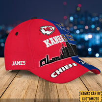 Kansas City Skyline Team Classic Cap - Customized Classic Cap - KCC KCR