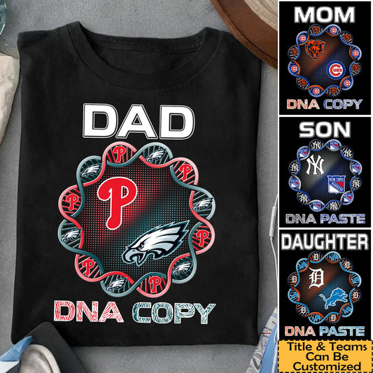 DNA Copy DNA Paste Shirt - Perfect Gift - Customize Shirt