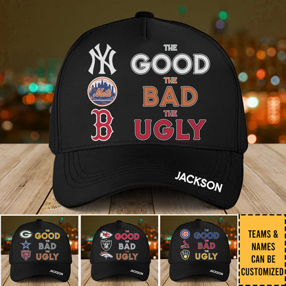 Three Teams Classic Cap - Customized Classic Cap