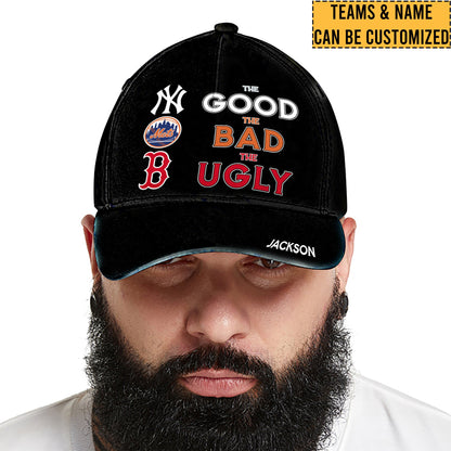 Three Teams Classic Cap - Customized Classic Cap