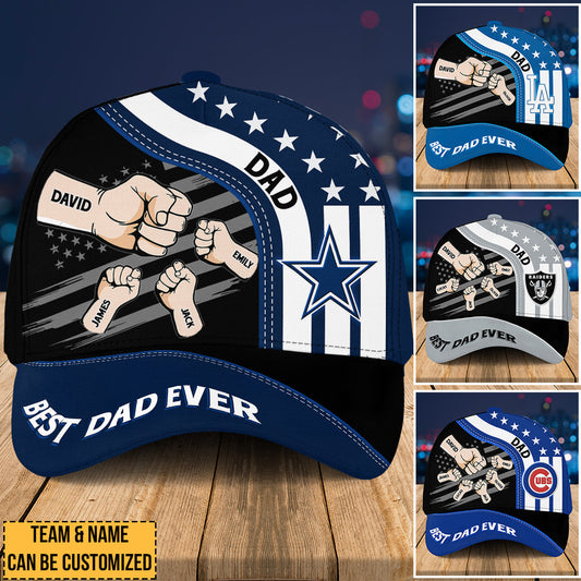 Best Dad Ever Flag Classic Cap - Perfect Gift For Father's Day