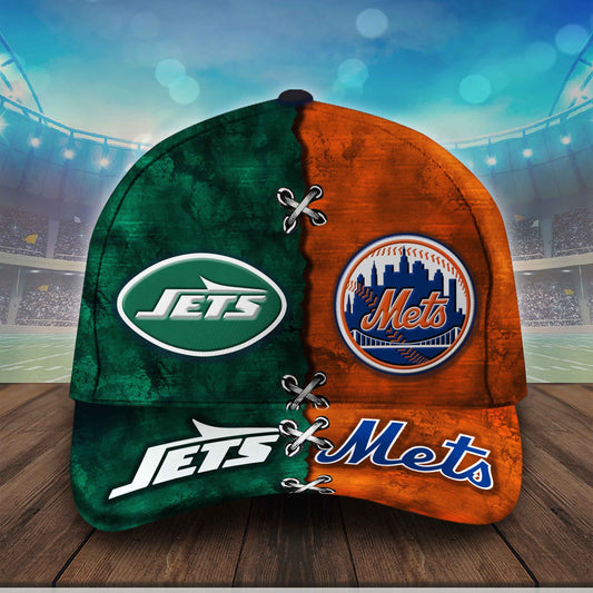 Team Classic Cap - Customized Classic Cap - NYM, NYJ