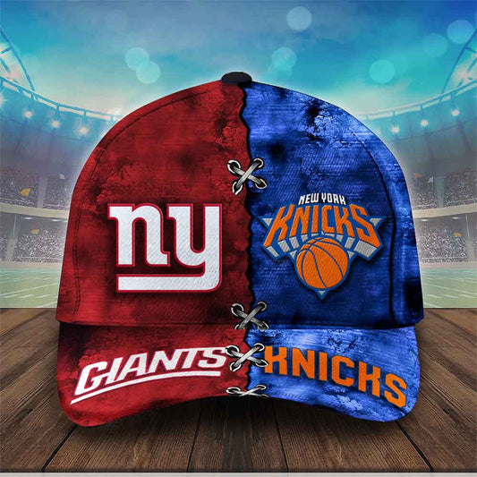 Teams Classic Cap - Customized Classic Cap - NYG x NYK