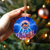 Ceramic Ornament - City Skyline NYM