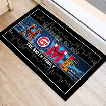 Welcome To Our Home -  Customized Doormat - Anti Slip Indoor Doormat - CCG