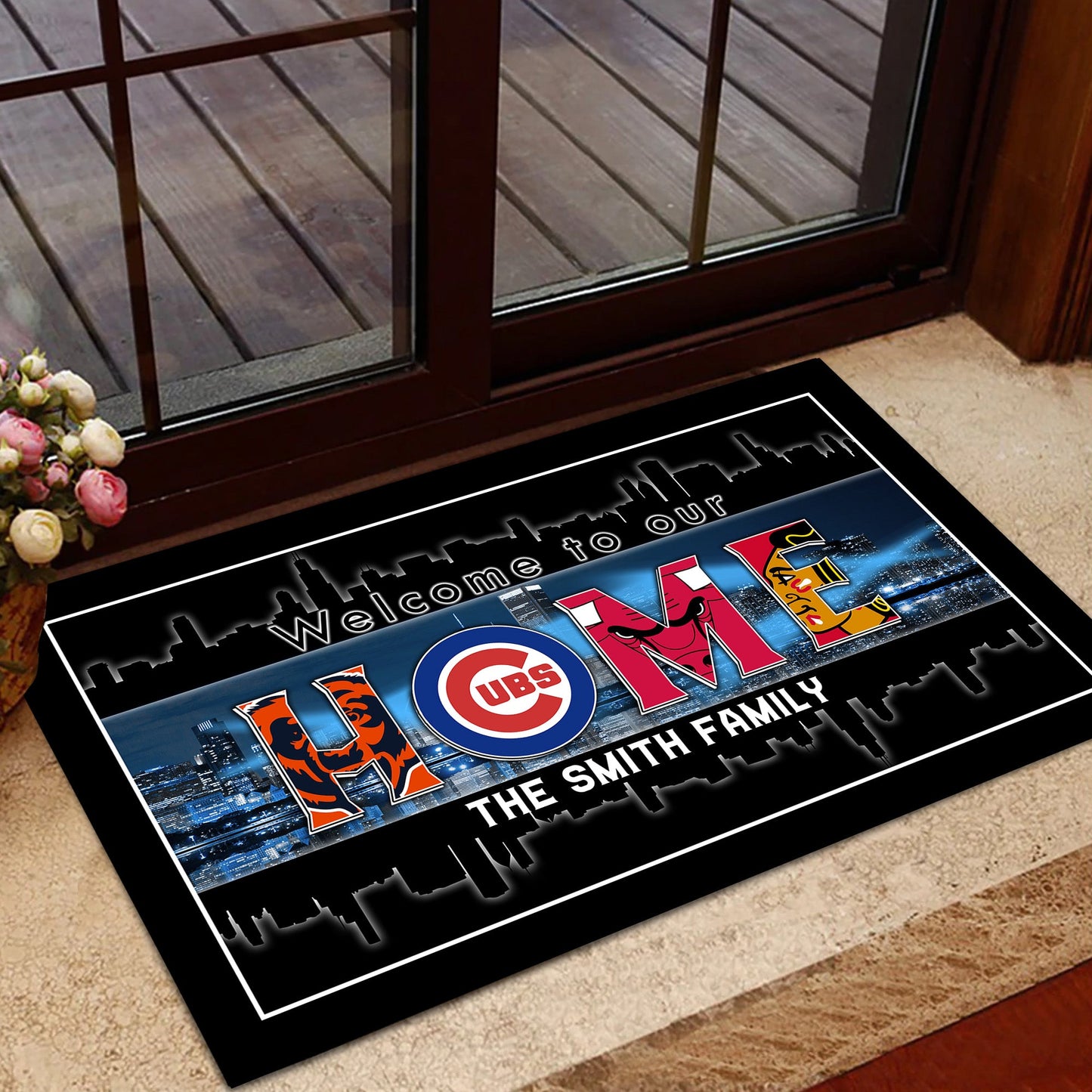 Welcome To Our Home -  Customized Doormat - Anti Slip Indoor Doormat - CCG