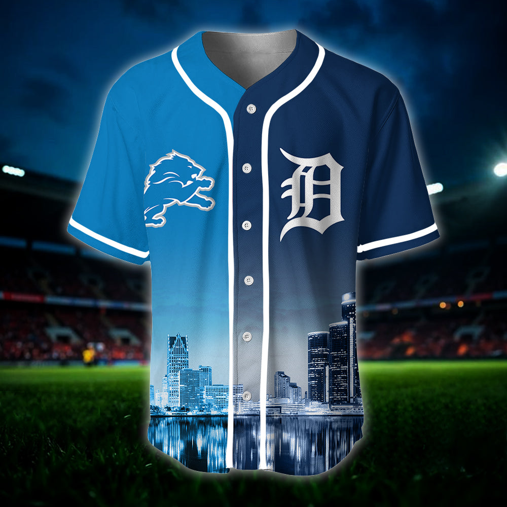 Detroit Baseball Jersey - Customized Jersey - LITG