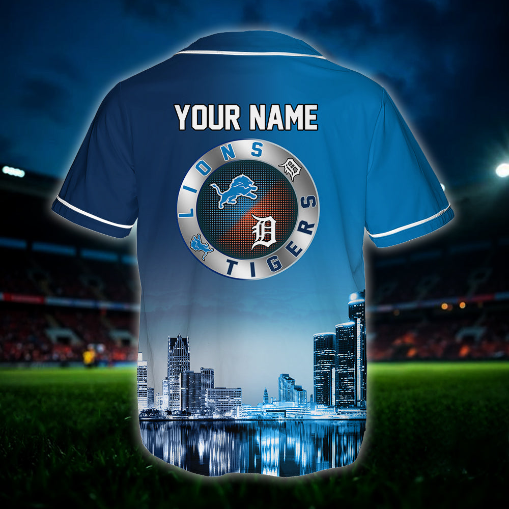 Detroit Baseball Jersey - Customized Jersey - LITG