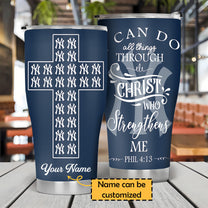 I Can Do All Things Stainless Steel Tumbler - NYYK