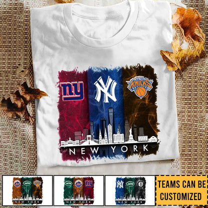 New York Skyline Shirt - Customized Shirt