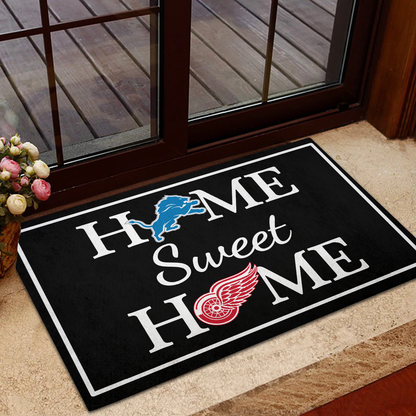 (Version3) Home Sweet Home - Customized Doormat - Anti Slip Indoor Doormat
