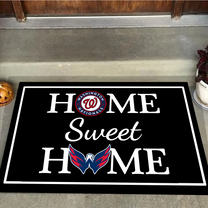 Home Sweet Home - Washington NTN And Washington CPT - Anti Slip Indoor Doormat