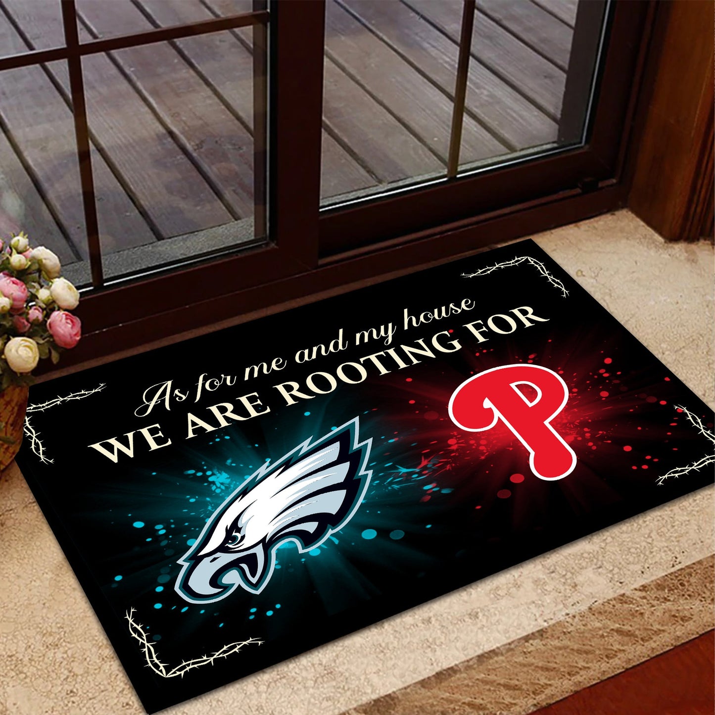 As For Me And My House - Anti Slip Indoor Doormat - EGPL